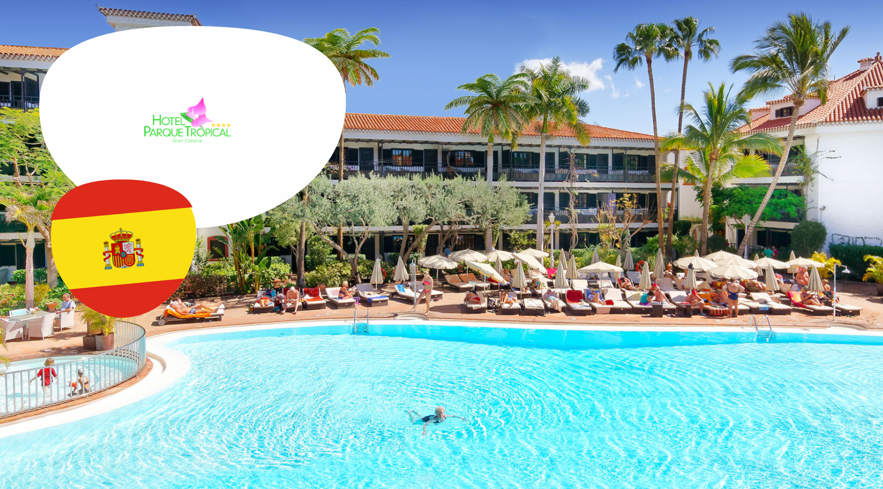 Av. de Italia, 1, 35100 Maspalomas, Las Palmas, HispaaniaTel: +34 928 77 40 12Web: https://www.hotelparquetropical.com/ Hotell Aktiivne puhkus Lastele Asukoht H